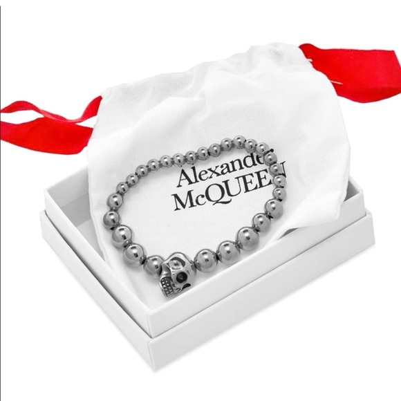 Alexander McQueen Skull Bead Bracelet - Picture 3 of 5